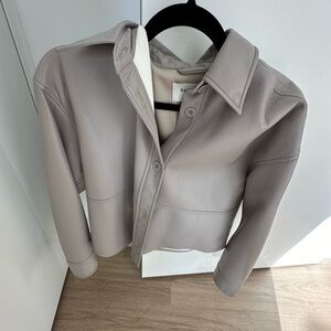 Artizia faux leather jacket